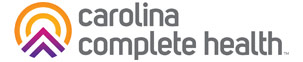 A gray and white logo of the state of north carolina.